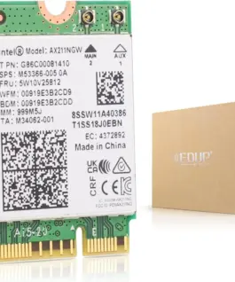 Alternative view of Мрежова карта Intel Wi-Fi 6E AX211 Gig+2230 2x2 AX R2 6GHz+ AX211.NGWG