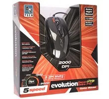 Alternative view of A4 Tech Mouse Evo XGame Opto X710 Extra Fire