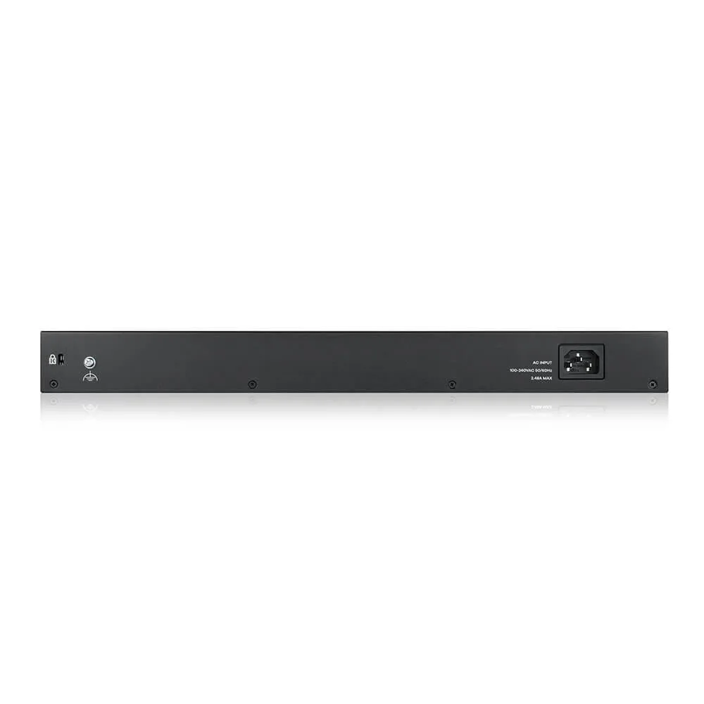 Суич ZYXEL GS1900-48HP, 48 портов управляем, PoE, Gigabit, за монтаж в шкаф - Image 3