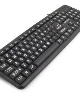 Alternative view of Esperanza USB клавиатура EK129 Wiчервен