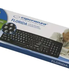 Esperanza USB клавиатура EK129 Wiчервен