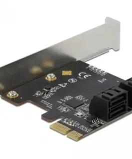 Alternative view of Карта Delock, PCI Express x1 към  4 port SATA, Low Profile