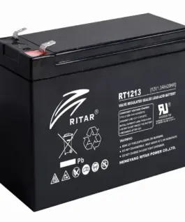Оловна батерия RITAR (RT1213) 12V 1.3Ah AGM 98/ 43.5/ 53 mm