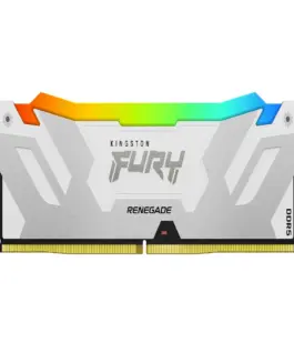 Alternative view of Памет за компютър Kingston Fury Renegade White RGB 32GB(2x16GB) DDR5