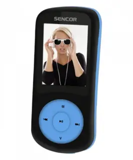 Sencor MP3 MP4 Player SFP 5870BBU 8GB памет Radio
