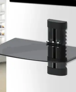 Maclean DVD shelf holder for single 8kg MC-663