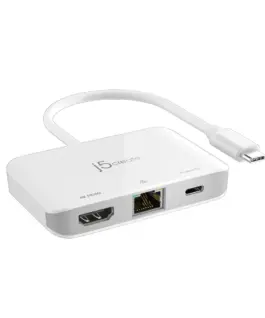 Alternative view of Мрежови адаптер/хъб/ j5create JCA351, Gigabit, 4K HDMI