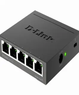Alternative view of Суич D-Link DGS-105/E, 5 портов, 10/100/1000, Gigabi, метален корпус