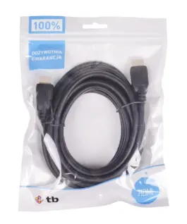 Alternative view of TB HDMI кабел v 1.4 1.8m. gold plated