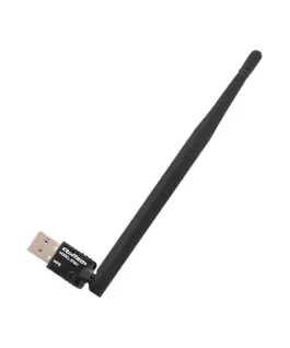 Qoltec Wi-Fi USB адаптер with antenna wireless