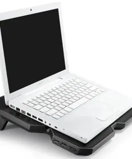 Alternative view of Охладител за лаптоп DeepCool Multi Core X6, 15.6", 2x140+100 mm, Черен