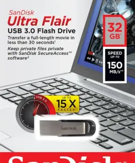 SanDisk ULTRA FLAIR USB 3.0 32GB