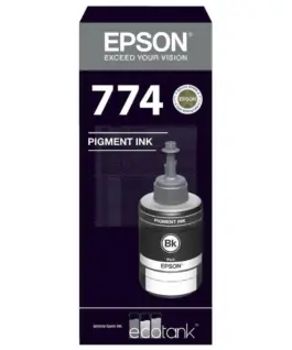 БУТИЛКА МАСТИЛО ЗА EPSON WorkForce M100/M105/M200/M205/L605/L655/L1455 - Pigment Black - Ink Bottle - /774/ - PN
