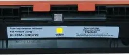 Alternative view of Тонер касета UPRINT CE312A/EP729, HP/CANON, Yellow