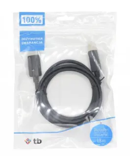 TB DisplayPort кабел M/M 1.8 m. черен v 1.1