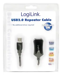 Alternative view of LogiLink Repeater кабел USB2.0, 5m