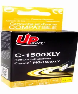 Мастилница UPRINT PGI1500 Canon Жълт
