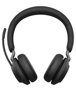 Alternative view of Jabra Headset Evolve2 65 Stand Link380a MS Stereo черен