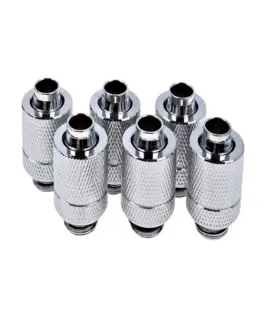 Alternative view of Фитинг Alphacool Eiszapfen, Удължител, 13/10mm, G1/4, Сребрист, 6 броя