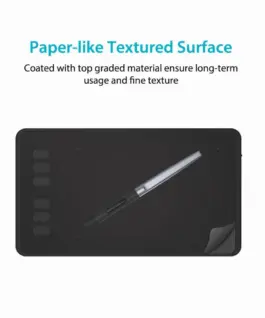 Alternative view of Графичен таблет HUION Inspiroy H640P, USB, Черен