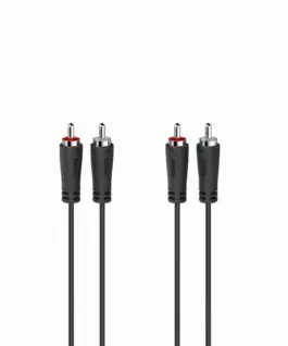 Аудио кабел HAMA 2 x Чинч мъжко - 2 x Чинч мъжко 1.5м За CD