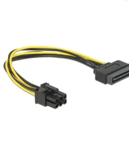 Кабел DeLock Power SATA 15 pin към 6 pin PCI Express 20 cm