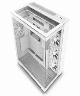 Кутия за компютър NZXT H9 Elite Matte White