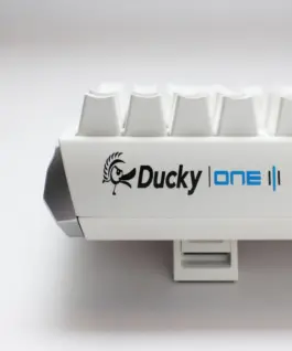 Геймърскa механична клавиатура Ducky One 3 Pure White TKL Hotswap Cherry MX Clear