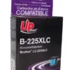 Мастилница UPRINT LC225XL BROTHER Cyan