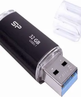 Alternative view of USB памет SILICON POWER Blaze B02, 32GB, USB 3.2 Gen 1, Черен