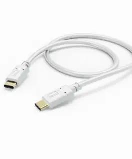 Кабел за зареждане USB-C - USB-C1.5м позл.конектори