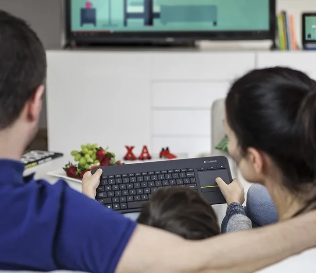 Logitech K400 Plus 920-007145 безжична клавиатура с тъч - Image 3