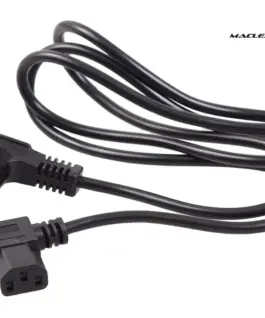 Alternative view of Maclean Power кабел angled 3 pin plug 5M EU MCTV-804