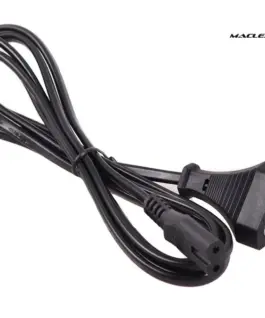 Alternative view of Maclean Eight power кабел 2 pin connector 1.5M MCTV EU-809