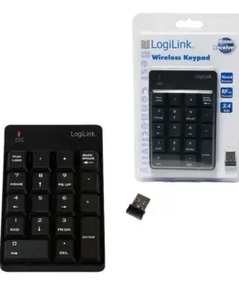 LogiLink Wireless numeric keypad 18 keys