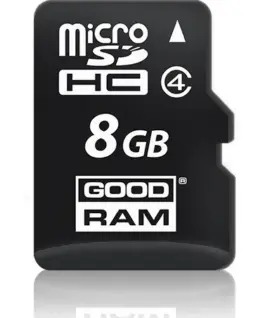 Alternative view of GOODRAM MicroSD 8GB CL4