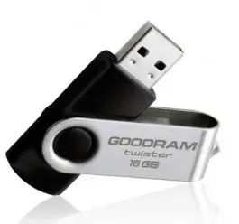 Alternative view of GOODRAM TWISTER 16GB черен USB2.0