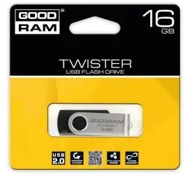 GOODRAM TWISTER 16GB черен USB2.0