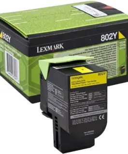 КАСЕТА ЗА LEXMARK CX310/CX410/CX510 - Yellow - Return program cartridge - /802Y/ - PN