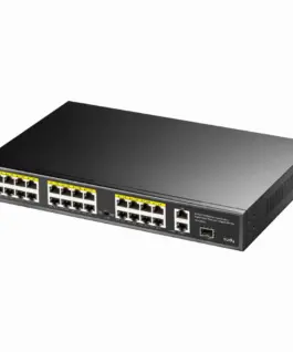 Alternative view of Суич Cudy FS1026PS1, 24 x 10/100 PoE+ Switch 2 x Gigabit порта, 1 x SFP Slot