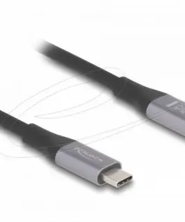 Alternative view of Delock Кабел E-Marker, USB-C, 240W, 2 m, сив