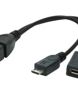 Gembird OTG кабел USB Micro AF- BM+(F) USB 2.0 OTG 15CM