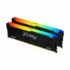 Памет за компютър Kingston FURY Beast Black RGB 64GB(2x32GB) DDR4 3600MHz CL18
