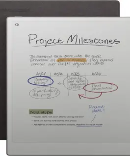 Таблет reMarkable Paper Pro 11.8" с включен стилус Marker Plus Калъф Book Folio