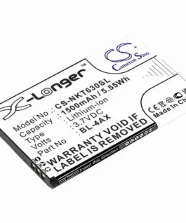 Батерия за телефон  NOKIA BL-4AX BL-4XL  6300 4G 8000 4G 37V 1500mAh CAMERON SINO