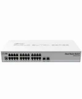Суич Mikrotik CRS326-24G-2S-RM 24xGigabit LAN 2xSFP+ cages