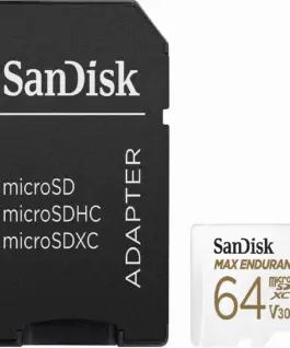 Alternative view of Карта памет SANDISK MAX Endurance SDXC UHS-I, U3, 64GB