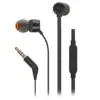 Слушалки JBL T110 In Ear Черен