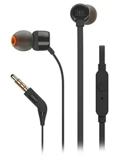 Слушалки JBL T110 In Ear Черен