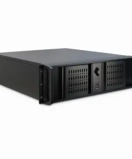 Кутия за компютър за сървър InterTech 3U 3098-S 19" Чернa
